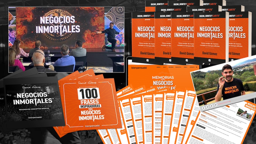 Conferencia presencial Negocios inmortales